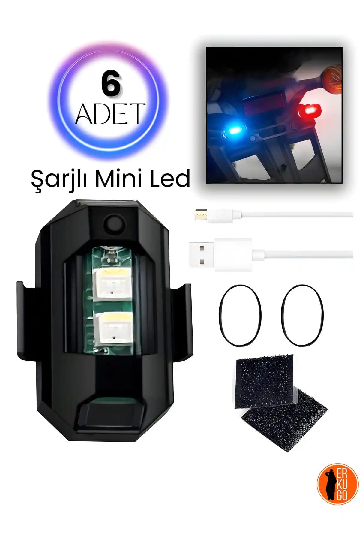 ERKUGO Mini LED Işık Seti: Çok Yönlü, Hafif ve Güçlü Aydınlatma Çözümü