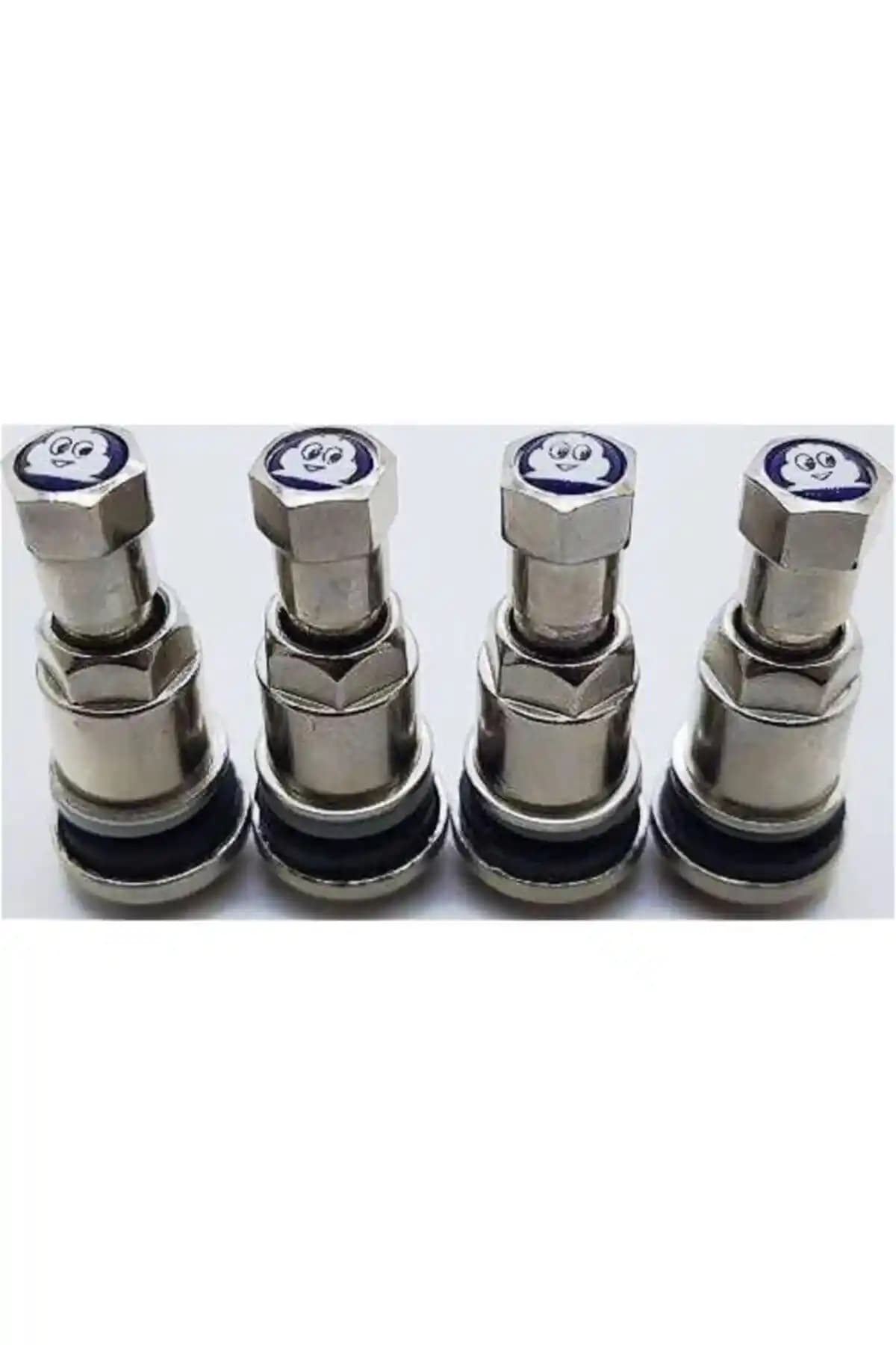 Genel Markalar 4'lü Çelik Paslanmaz Sibop Seti: Dayanıklı ve Güvenilir Lastik Aksesuarı