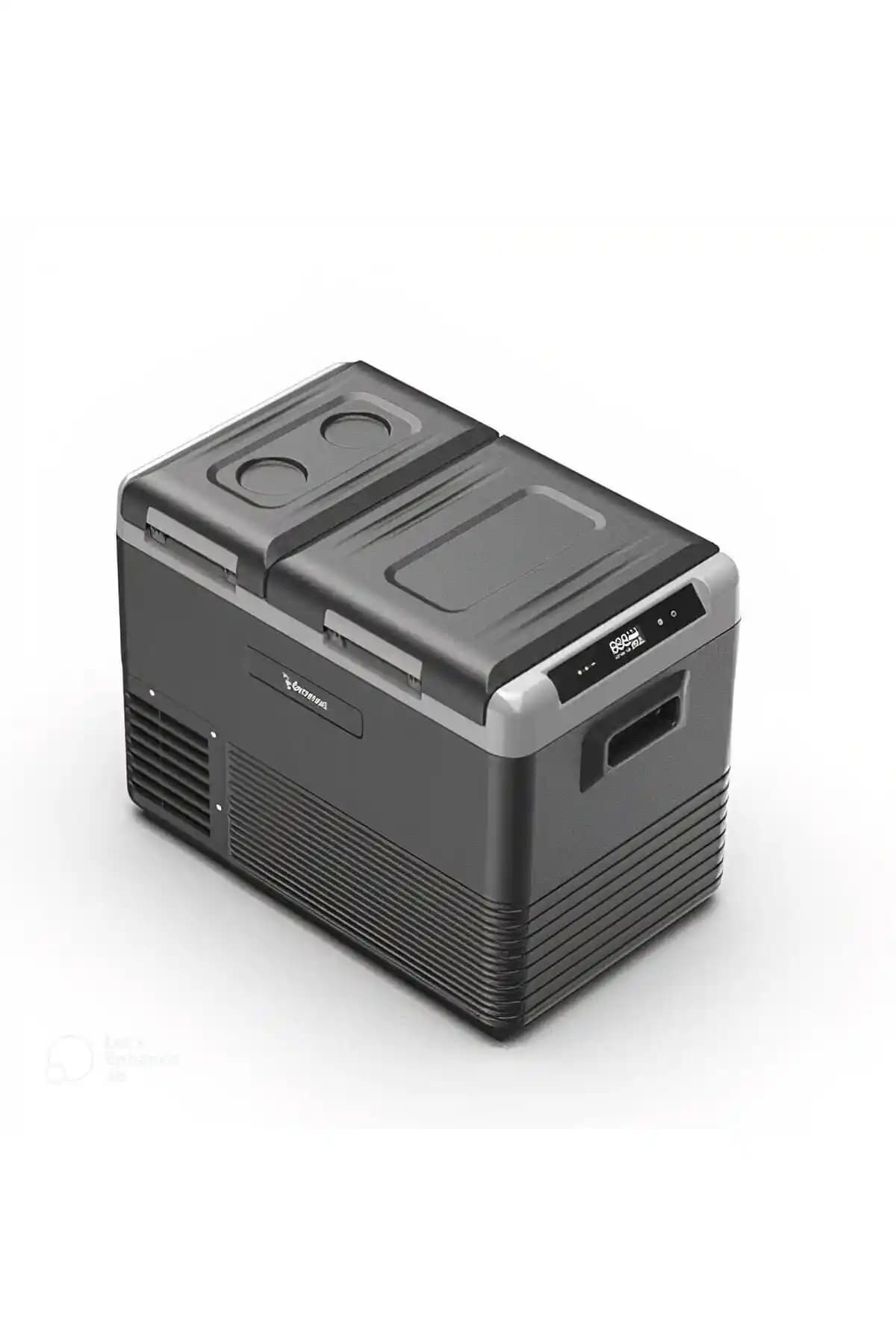 Genel Markalar 50 Litre Çift Bölmeli Araç Buzdolabı Yüksek Performans ve Dayanıklılık