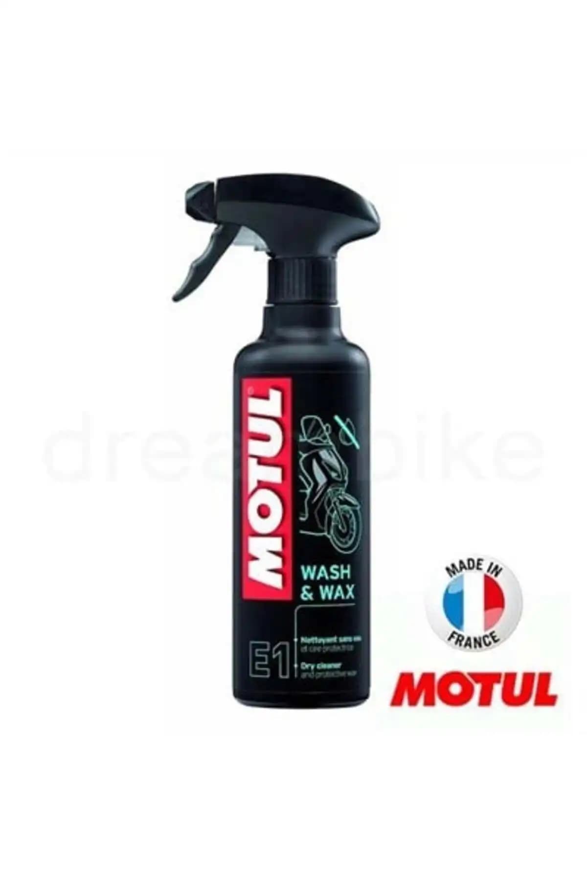 Motul E1 Susuz Temizleyici Cila Sprey: Pratik ve Etkili Motosiklet Bakım Çözümü