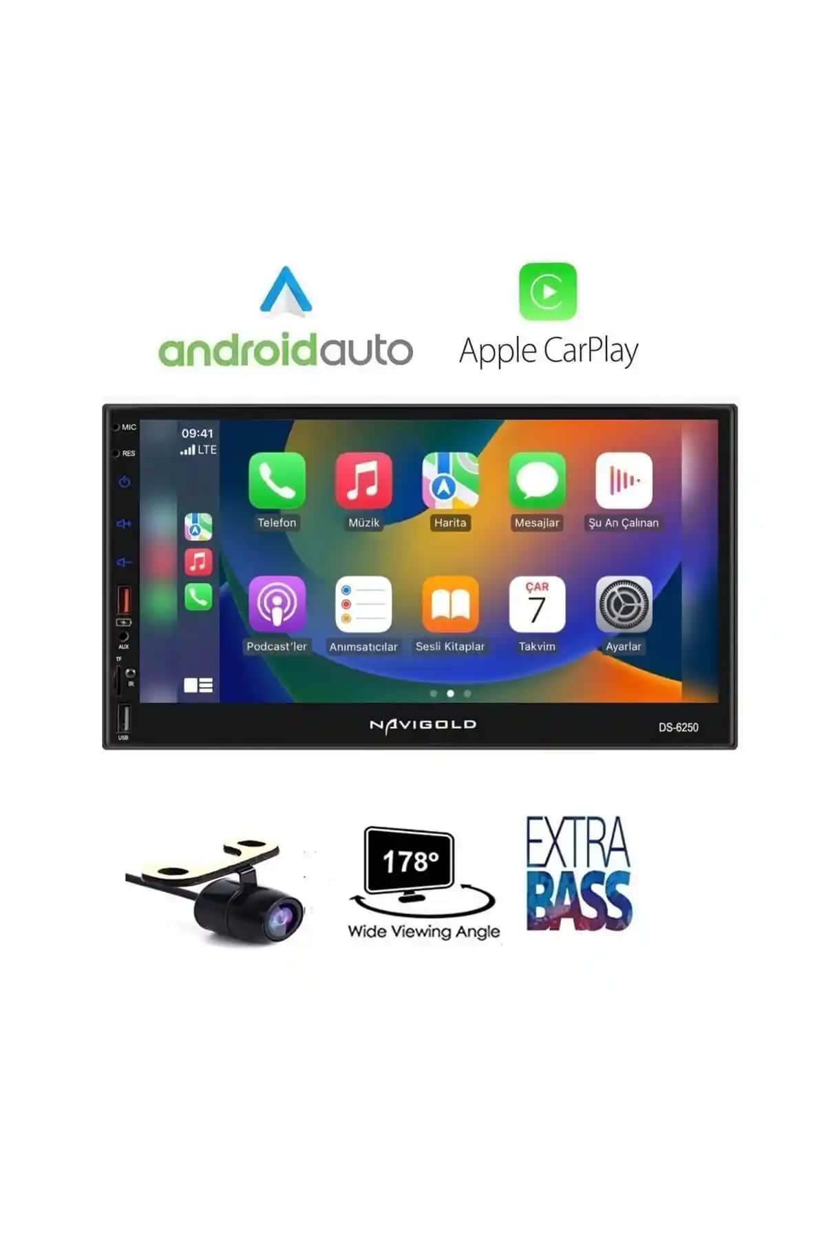 Navigold DS-6250 ile 2025'te Aracınızda Eğlenceyi Zirveye Taşıyın