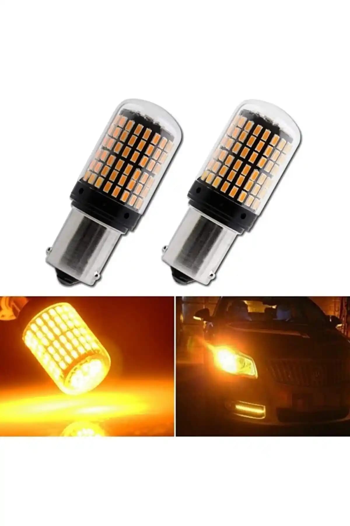 OEMCARPARTS Oto Led Sinyal Ampulü Py21w Güçlü ve Güvenilir Performans Sunan Araç Işıklandırması