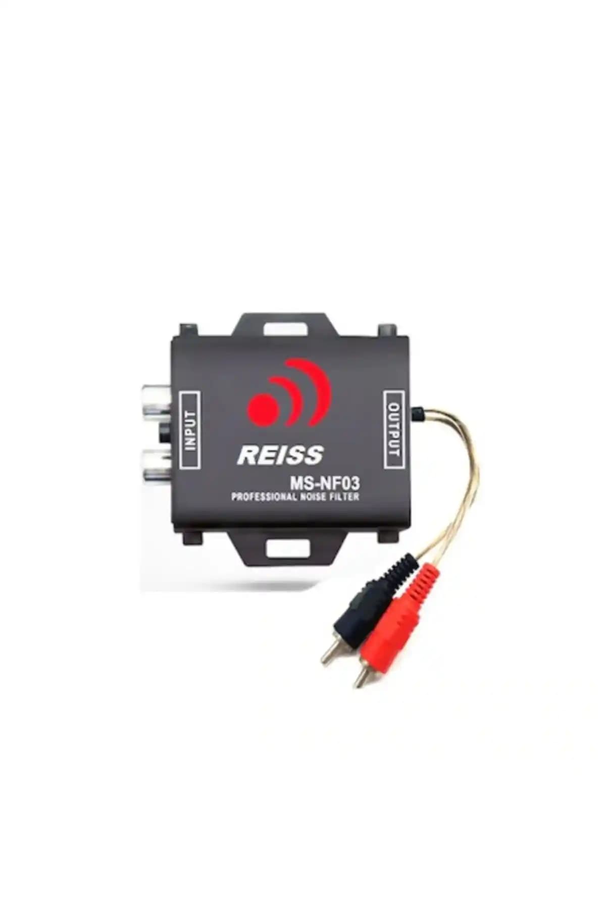 REISS AUDIO Audio Rs-nf04 Parazit Kesici: Güçlü ve Güvenilir Ses Temizleme Çözümü