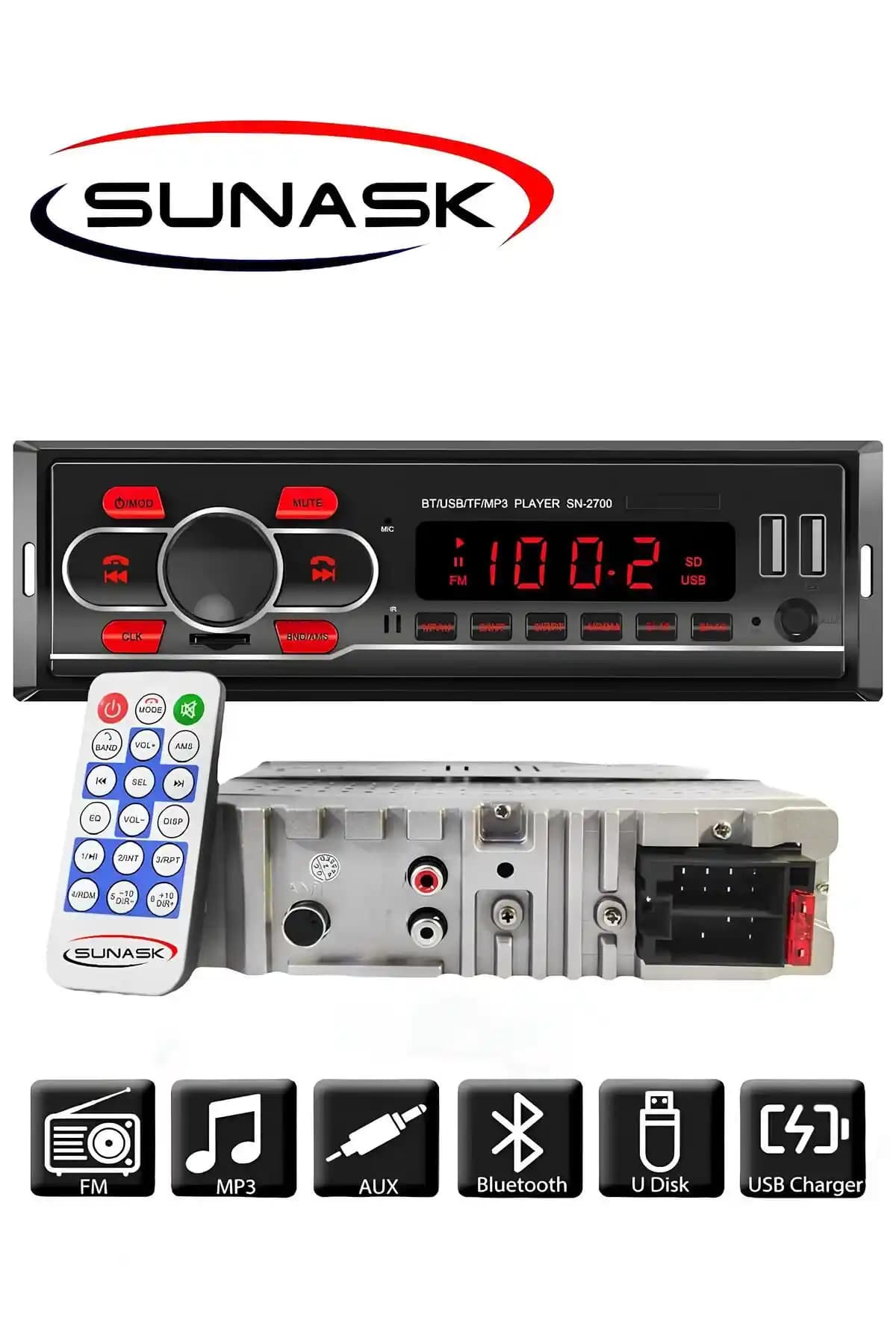 Sunask Sn-2700 ve Sn-306bt Karşılaştırması: Hangi Oto Teybi Sizin İçin Uygun