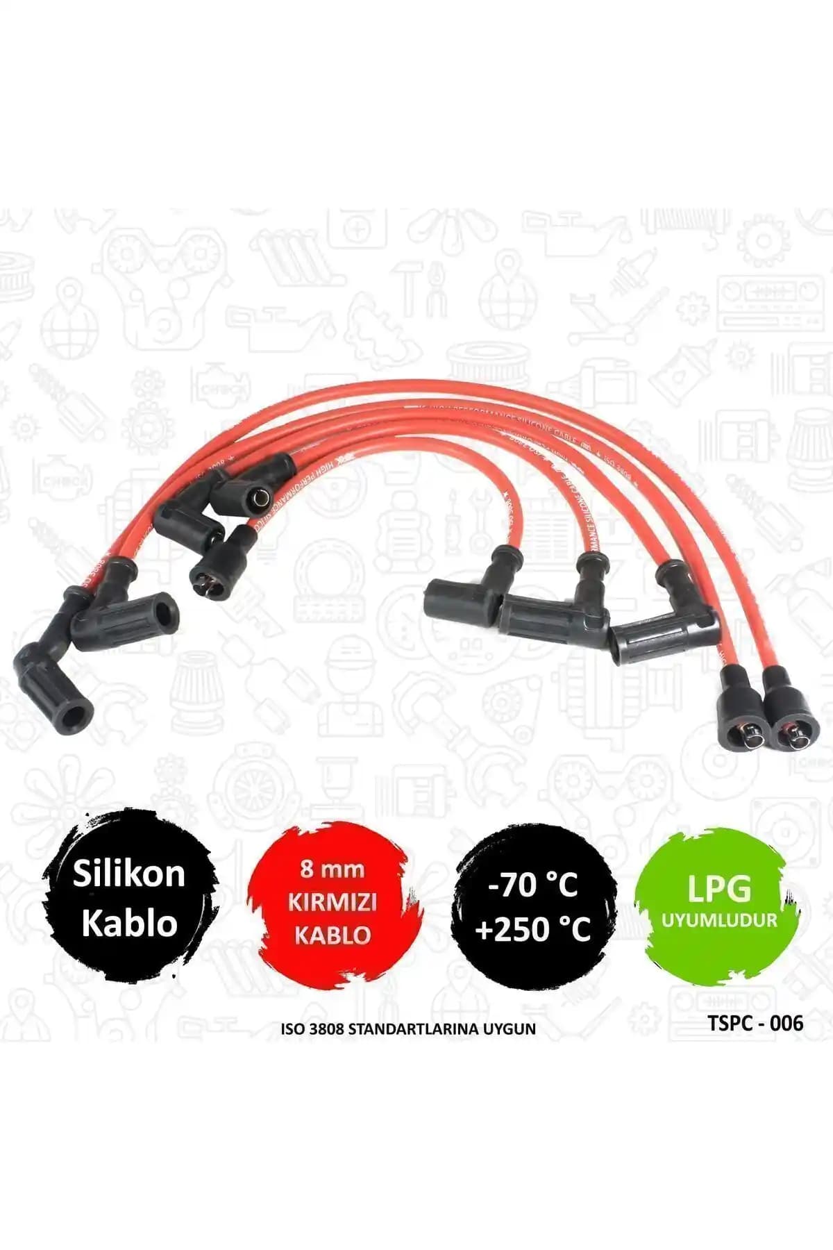 Tempra ve Tipo Modelleri İçin Yüksek Kaliteli Silikon Buji Kablosu Ürün Özellikleri ve Avantajları