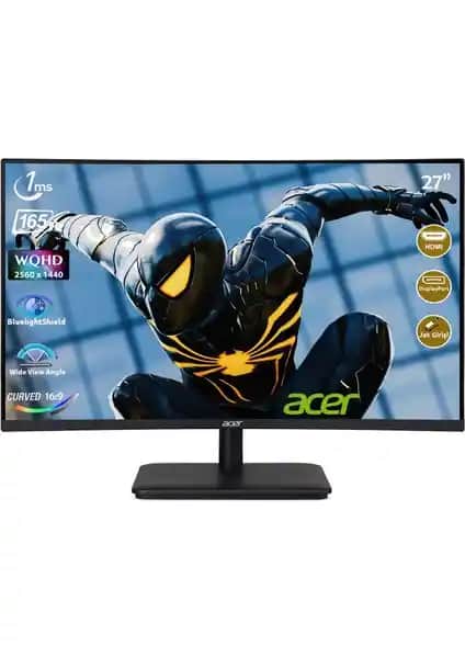 Acer ED270UP 27 İnç 165Hz 1ms Monitör: Oyun ve Çok Yönlü Kullanım İçin Uygun Seçenek