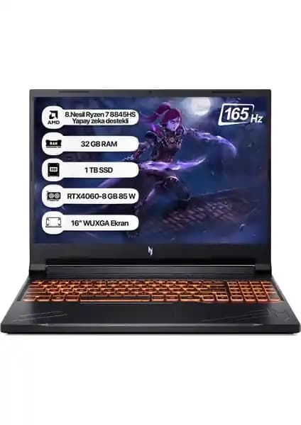 Acer Nitro V16 ANV16-41: Yüksek Performanslı Oyun ve Çok Yönlü Dizüstü Bilgisayar