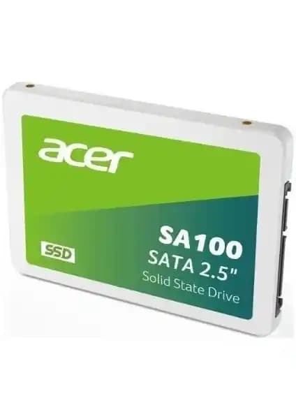 Acer SA100 480GB SATA SSD ile Bilgisayar Performansınızı Artırın ve Güvenilirlik Sağlayın