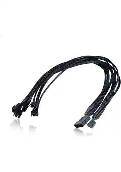 Akasa FLEXA P5 PWM Çoklayıcı ile Bilgisayar Fan Kontrolü ve Soğutma Verimliliği Artırma