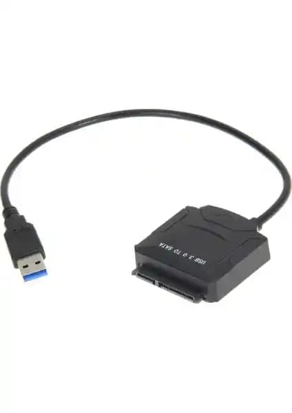 Alfais 4356 USB 3.0 SATA SSD HDD Dönüştürücü Adaptör - Yüksek Hızlı Veri Transferi