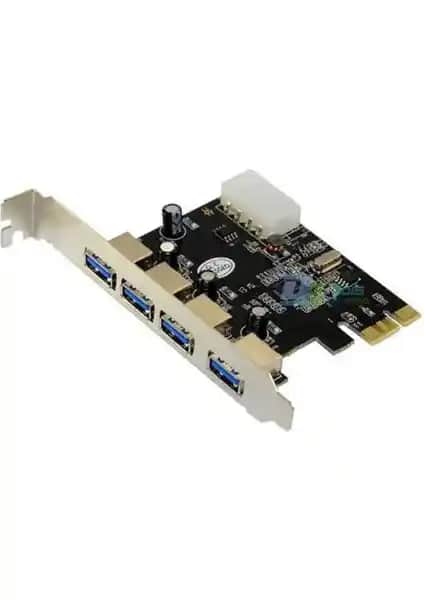 Alfais 4538 PCIe USB 3.0 Çoklu Port Kartı Performans ve Uyumluluk Özellikleri