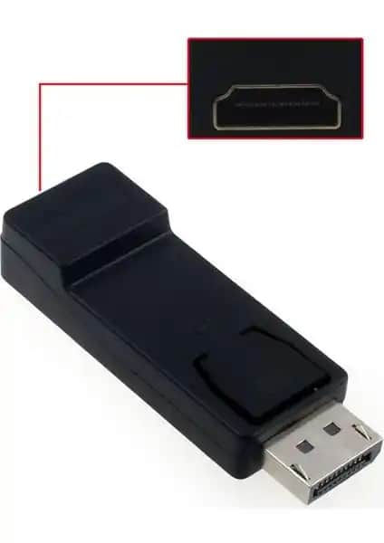 Alfais 4564 Display Port to HDMI Adaptör Çevirici ile Yüksek Kalitede Bağlantı Çözümü