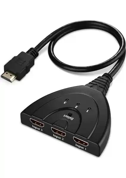 Alfais 4586 HDMI Çoklayıcı Switch ile Çoklu Cihaz Bağlantısında Kolaylık ve Yüksek Performans