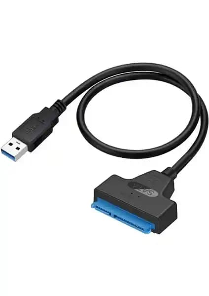 Alfais 4706 USB 3.0 Yüksek Hızlı 2.5 İnç SATA SSD ve HDD Harddisk Kablosu