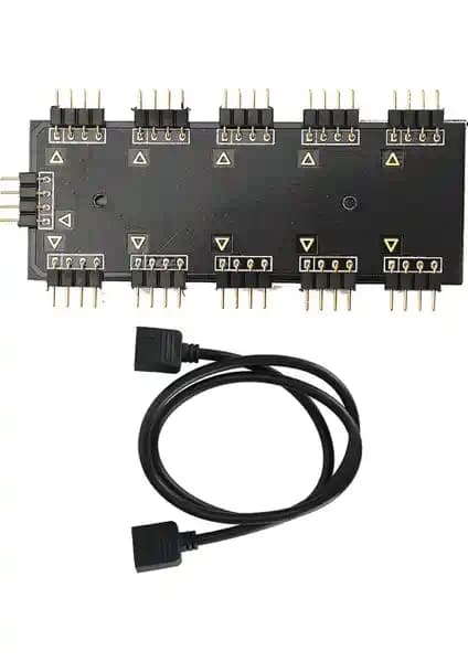 Alfais 4848 RGB LED Fan Şerit Hub Splitter İncelemesi ve Kullanım Kılavuzu