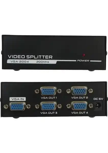 Alfais 4873 4 Port VGA Splitter Switch İncelemesi ve Kullanım Kılavuzu