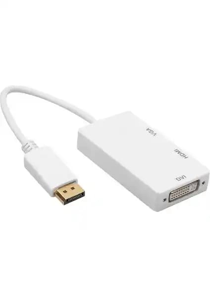 Alfais 5056 Displayport'tan HDMI, VGA ve DVI Çevirici Adaptör İncelemesi ve Kullanım Alanları