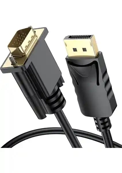 Aogo 1.8 Metre DisplayPort'tan VGA'ya Dönüşüm Kablosu Teknik Özellikler ve Kullanım İmkanları
