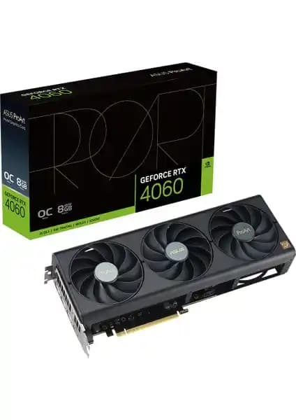 Asus GeForce RTX 4060 ProArt: Yüksek Performans ve İleri Teknolojilerle Donatılmış Ekran Kartı