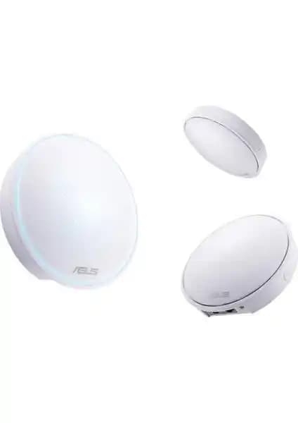 Asus Lyra Mini-AC1300 TriBand Mesh Wi-Fi Sistemi Ev İçin Güçlü ve Güvenilir Bağlantı