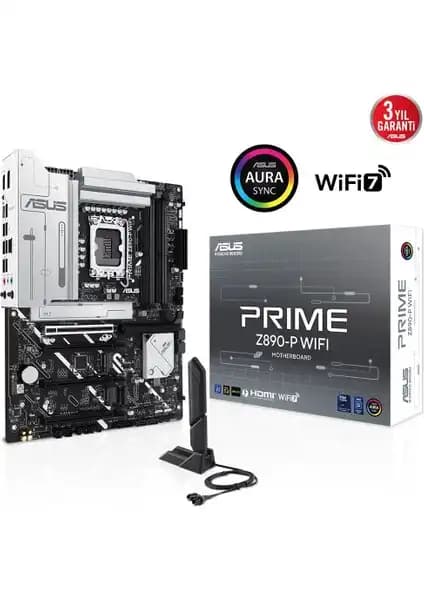 ASUS PRIME Z890-P WIFI DDR5 Anakart ile Yüksek Performans ve Yenilikçi Teknoloji