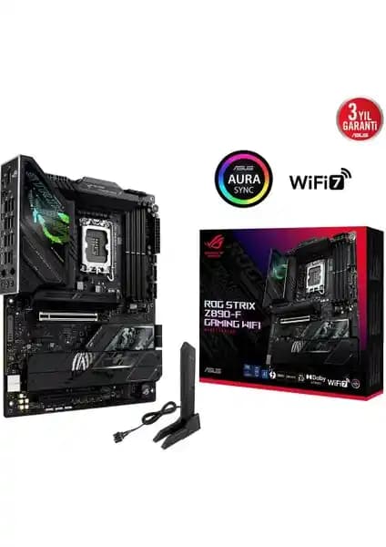Asus ROG STRIX Z890-F GAMING WIFI DDR5 Anakart İncelemesi ve Özellikleri