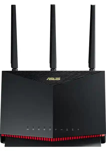 ASUS RT-AX86U Wi-Fi 6 Dual Band Oyun Yönlendiricisi: Güçlü Performans ve Güvenlik Özellikleri