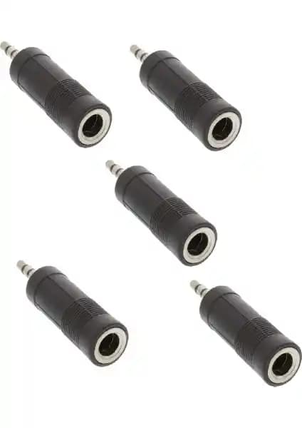 Ata Elektronik 5'li Jak Çevirici Seti ile Ses ve Enstrüman Bağlantılarında Yüksek Kalite ve Güvenilirlik