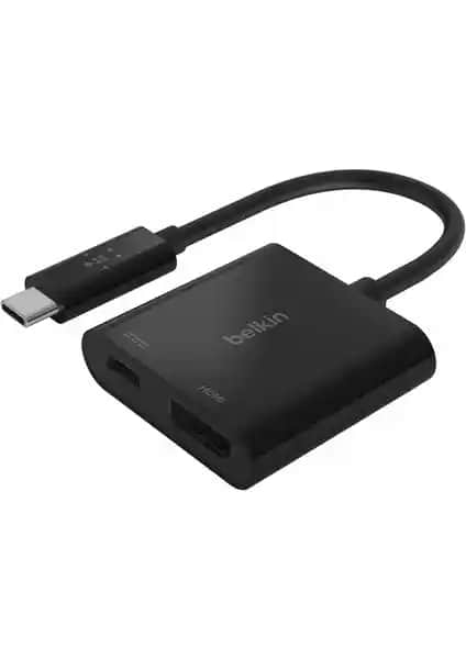 Belkin USB-C Şarj ve HDMI Çoklayıcı: Yüksek Çözünürlük ve Çok Fonksiyonlu Bağlantı Çözümü