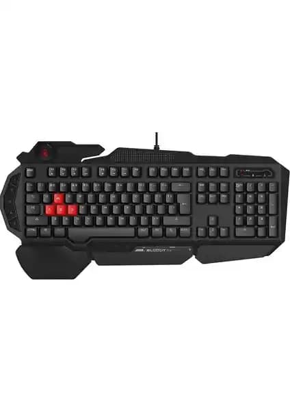 Bloody B310N Q Türkçe Multimedya Neon Oyuncu Klavyesi Yüksek Performans ve Dayanıklılık Sunar