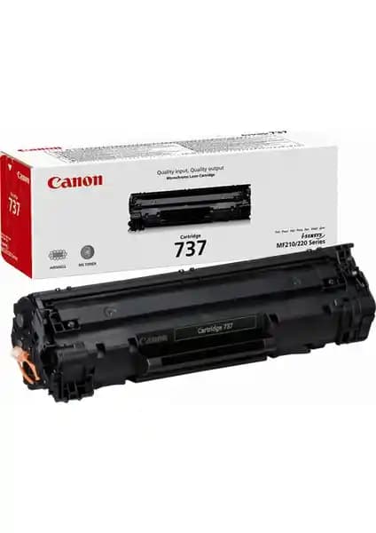 Canon CRG-737 Siyah Toner: Yüksek Kapasite ve Uyumluluk Sağlayan Orijinal Toner