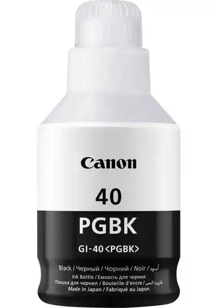 Canon GI-40 Siyah Mürekkep: Yüksek Kaliteli Baskı ve Güvenilirlik İçin Ideal Çözüm