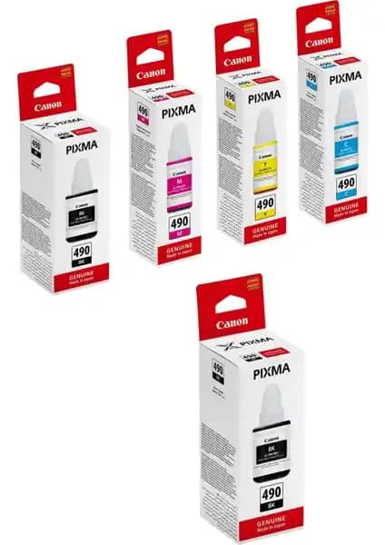Canon GI-490 G2400 Mürekkep Takımı: Yüksek Kalite ve Güvenilirlik Sunan Uygun Seçenek