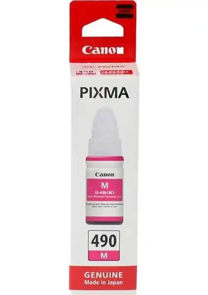 Canon Gı-490M Kırmızı Kartuş: Yüksek Verimlilik ve Kaliteli Baskı Çözümü