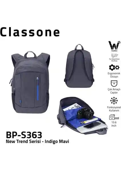 Classone BP-S363 15,6 İnç Notebook Sırt Çantası Detaylı İnceleme ve Özellikleri