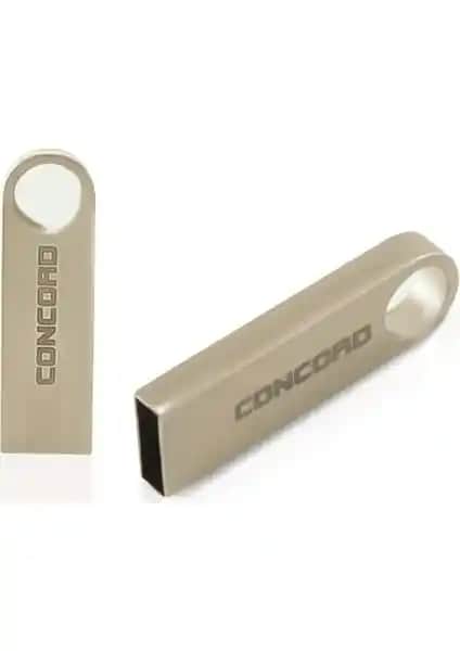 Concord 8GB Metal USB 2.0 Flash Bellek: Şık Tasarım ve Yüksek Performanslı Taşınabilir Depolama Çözümü