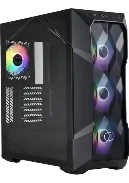 Cooler Master MasterBox TD500 V2 Siyah ARGB USB 3.2 ile Güçlü ve Şık Bilgisayar Kasası