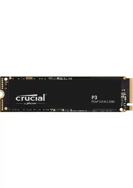 Crucial P3 2TB NVMe PCIe M.2 SSD: Yüksek Hız ve Güvenilirlik Bir Arada
