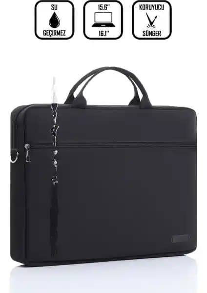 D'Vers 15.6 İnç Su Geçirmez Laptop ve Evrak Çantası Günlük Kullanım İçin Uygun