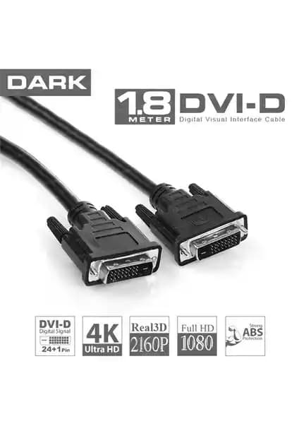 DARK 1.8 Metre DK-CB-DVIL180 DVI Kablo Analizi ve Kullanım İpuçları