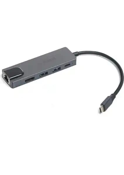 Dark 5'i 1 Arada USB 3.1 Type-C Port Çoklayıcı HUB ile Çoklu Bağlantı Çözümü