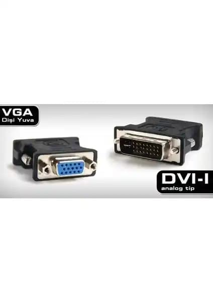 Dark DVI-I 24+5 Pin (Analog) to VGA Dönüştürücü Teknik Özellikleri ve Kullanım Alanları