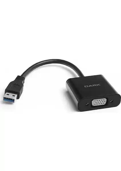 Dark UGA34 VGA-USB 3.0 Adaptör ile Yüksek Kalitede Görüntü Aktarımı Sağlayan Çözüm