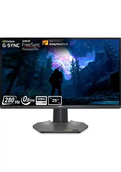Dell G2524H 25 İnç Oyun Monitörü Yüksek Performans ve Göz Sağlığını Koruyan Teknolojilerle