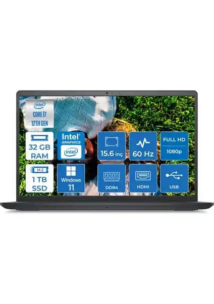 Dell Inspiron 3520: Yüksek Performanslı ve Taşınabilir İş İstasyonu Özellikleri