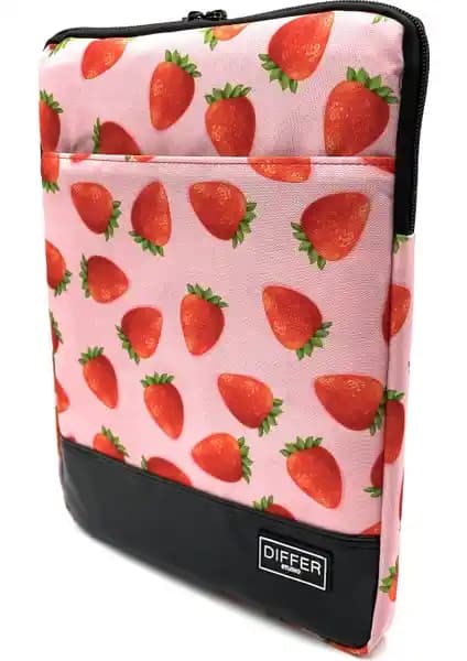 Differ Studio 13-14 İnç Suya Dayanıklı Çilek Desenli Laptop Kılıfı İncelemesi ve Özellikleri