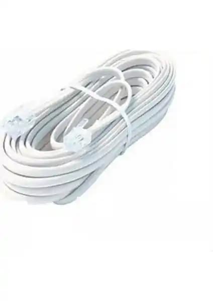 Elektromer ADSL Modem Telefon Hat Kablo Köken 10 M: İnternet ve Telefon Bağlantısı İçin Uygun Çözüm