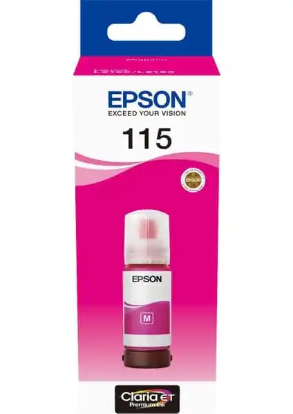 Epson 115 Ecotank Kırmızı Mürekkep Şişesi Yüksek Kalite ve Ekonomik Çözüm Sağlar