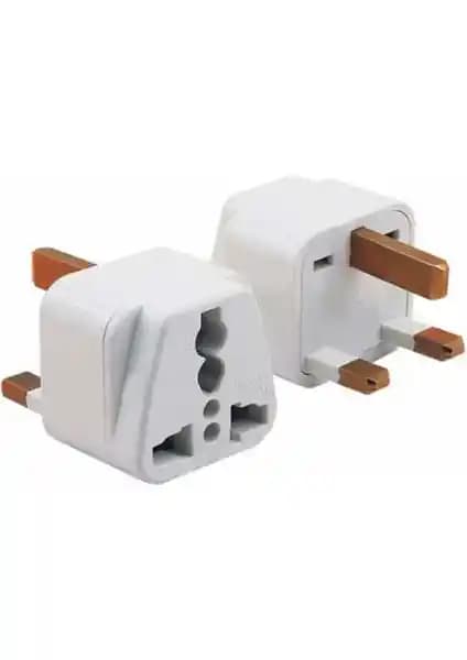 Ethic İngiliz Priz Çevirici Topraklı Güvenlik ve Kullanım Kolaylığı Sağlayan Adaptör