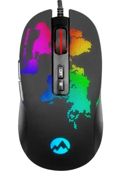 Everest GX69 Javelin Oyun Mouse'u Yüksek Hassasiyet ve Ergonomik Tasarım Özellikleriyle